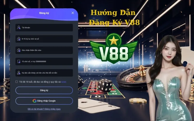 Hướng Dẫn Đăng Ký V88